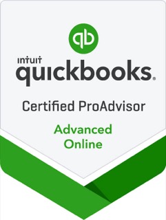 Advanced Certified QuickBooks ProAdvisor Online badge